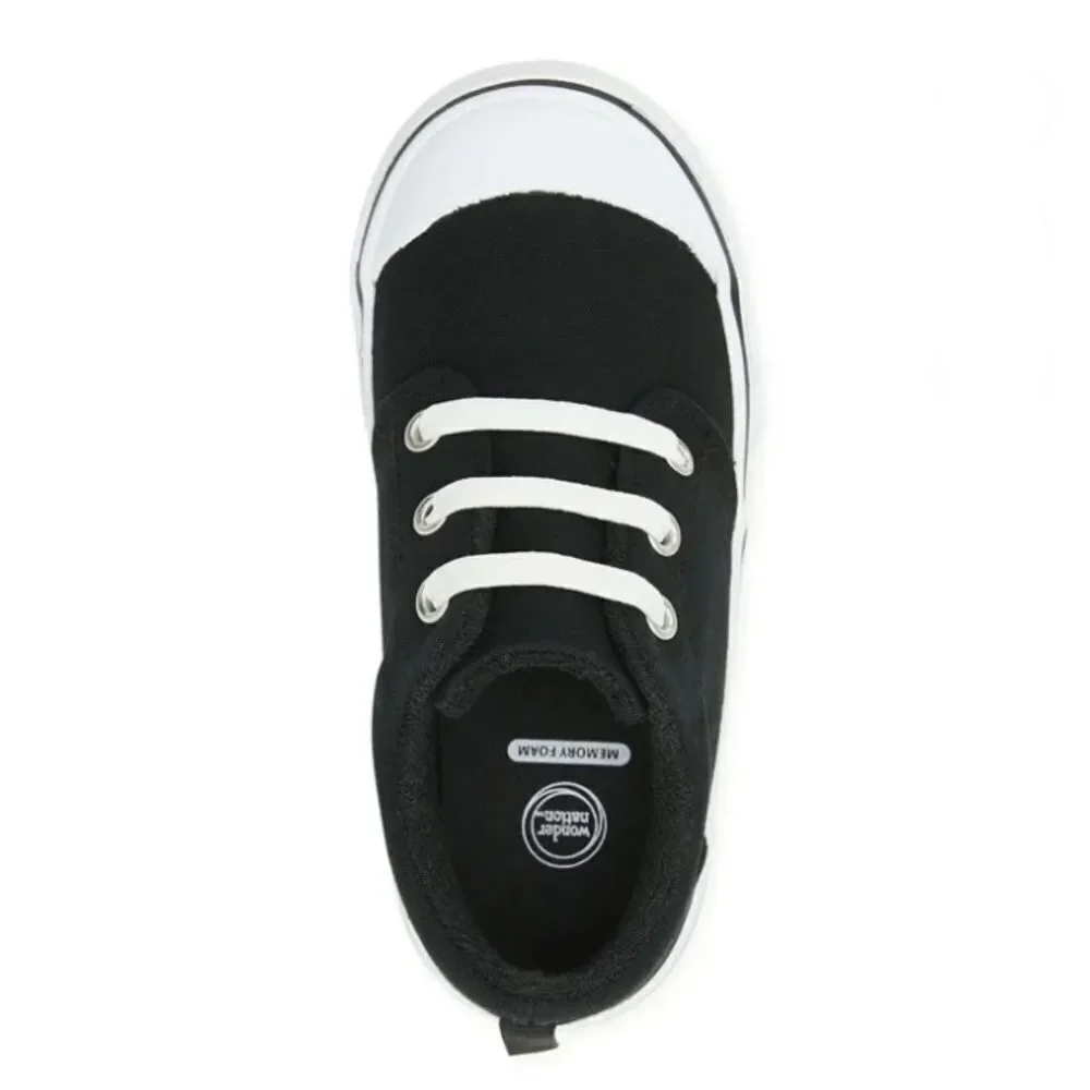 Toddler Elastic Lace-Up Sneakers Shoes Size 12
